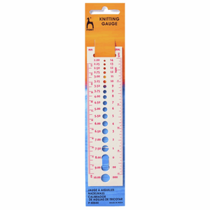 Knitting Neddle Gauge