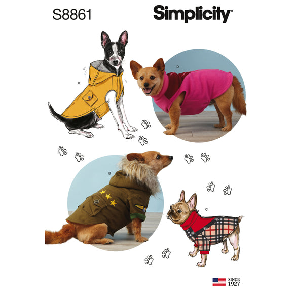 8861 Dog Coats
