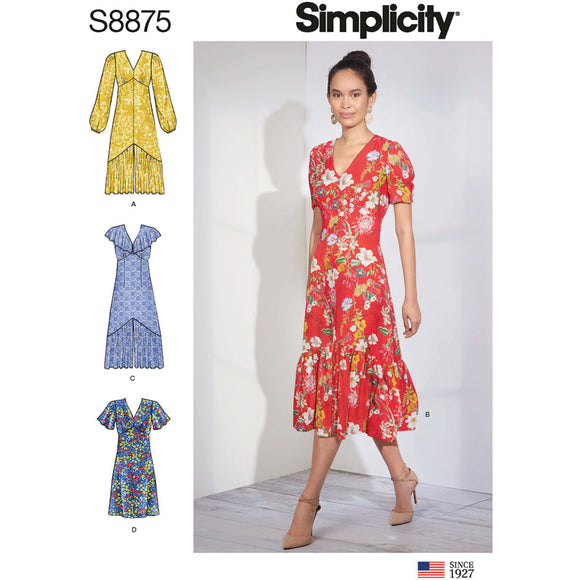 8875 Ladies Dresses