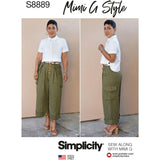 8889 Mimi G Style Ladies Shirt and Wide Leg Pants
