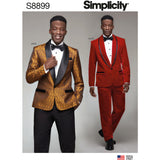 8899 Men's Tuxedo Jackets, Pants and Bow Tie