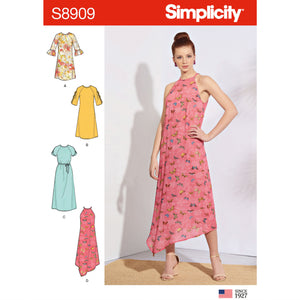 8909 Ladies Dresses