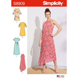 8909 Ladies Dresses