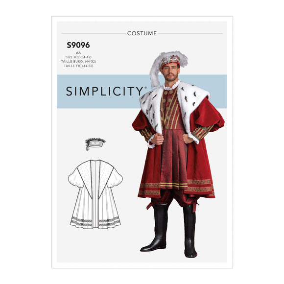 9096 MEN'S COSTUME COAT & HAT