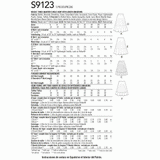 9123 Ladies Skirts