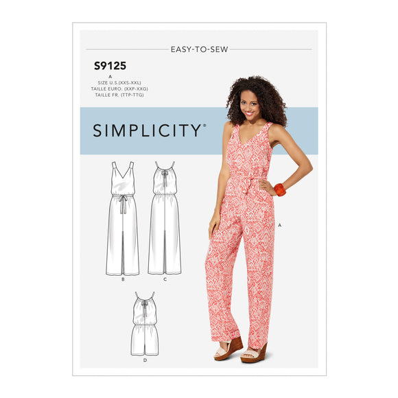 9125 Ladies Dresses, Jumpsuit or Playsuit