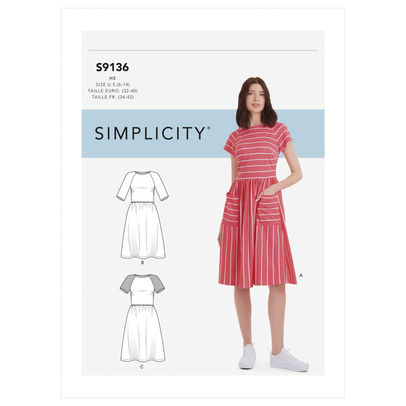 9136 Ladies Dress