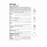 9168 Children's and Girls' Princess Costumes