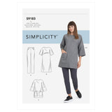 9183 Ladies Tunic, Top, Dress and Legging