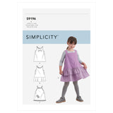 9196 Children's Pinafore Dress