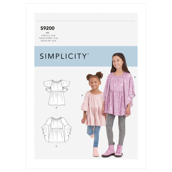 9200 Children's and Girls' Tops