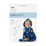 9215 Babies' Jackets, Footed Bodysuits and Trousers
