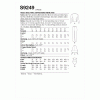 9249 Ladies Jacket, Pants, Cropped Hooded Tabard, Mask