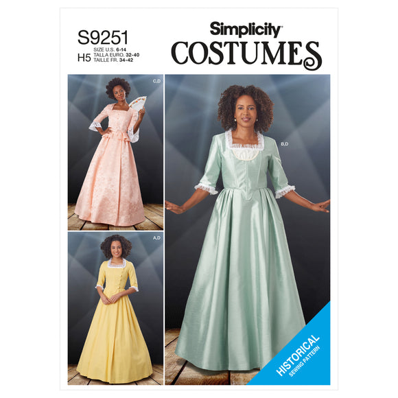 9251 18th Century Costumes