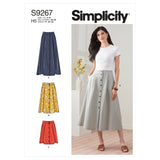 9267 Ladies Skirt In Three Lengths