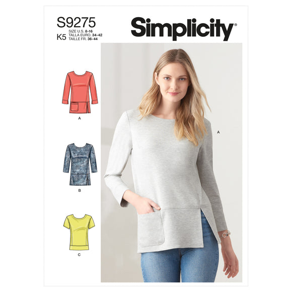 9275 Ladies Tops In Two Lengths