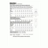 9291 Ladies Princess Seam Dresses With Straight or Gathered Skirt