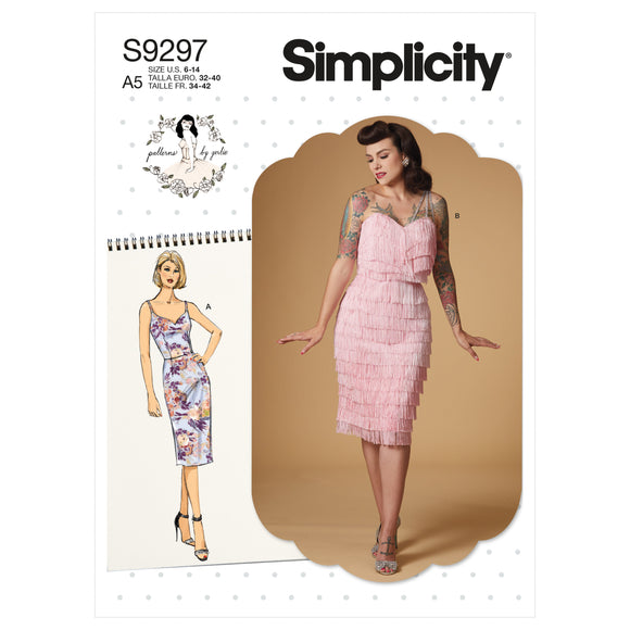 9297 Ladies Dress