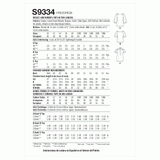 9334 Ladies and Women's Tops in Two Lengths