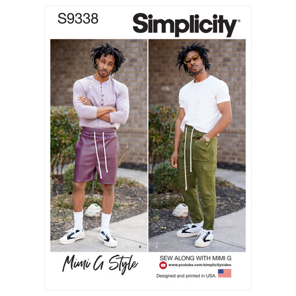 9338 Men's Pull-On Trousers or Shorts