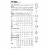 9348 Children's and Girls' Costumes