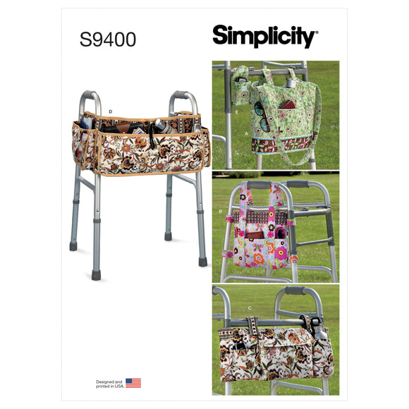 9400 Mobility Walker Accessories, Bag and Organizer
