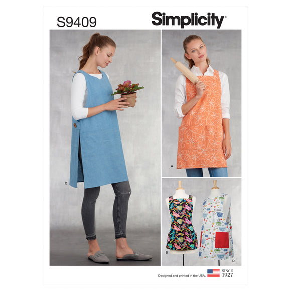 9409 Ladies Aprons