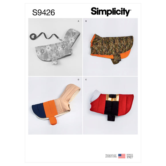 9426 Quilted Dog Coats