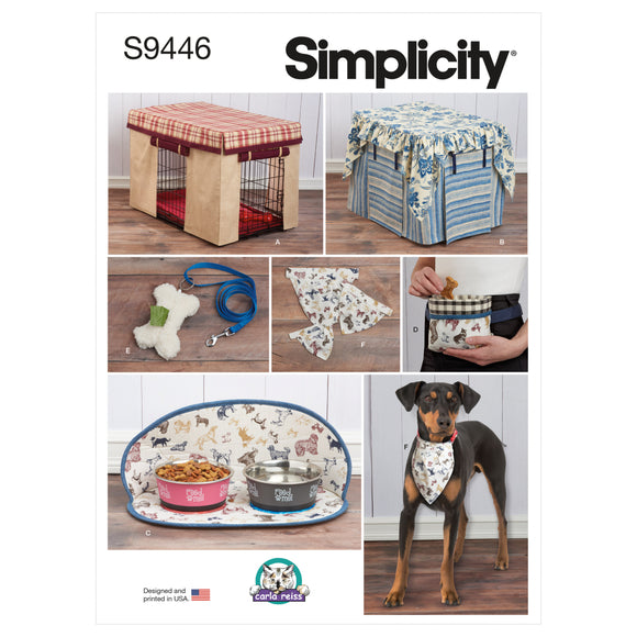 9446 Pet Crate Covers in Three Sizes and Pet Accessories