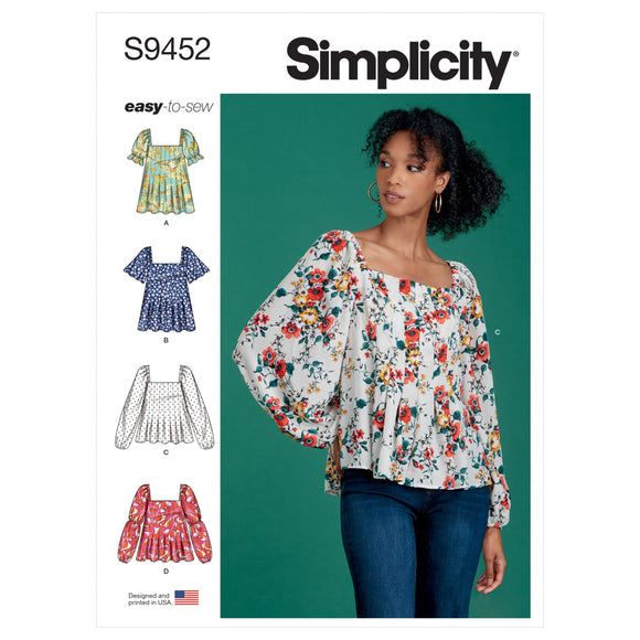 9452 Ladies Tops