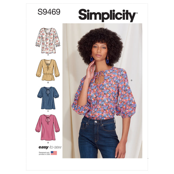 9469 Ladies Easy Tops and Tunics