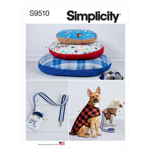 9510 Dog Beds, Leash with Case, Harness Vest and Coat