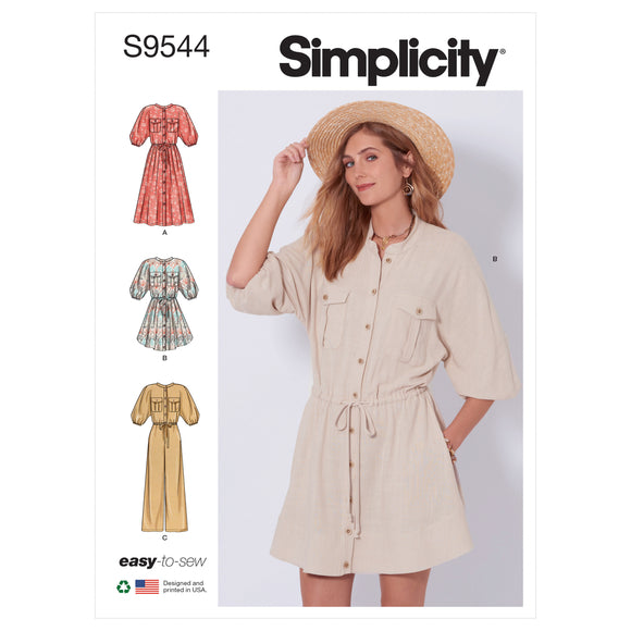 9544 Ladies Dresses and Jumpsuit