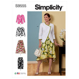 9555 Ladies Jacket and Skirts