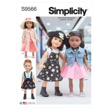 9566 18" Doll Clothes