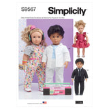 9567 18" Doll Clothes