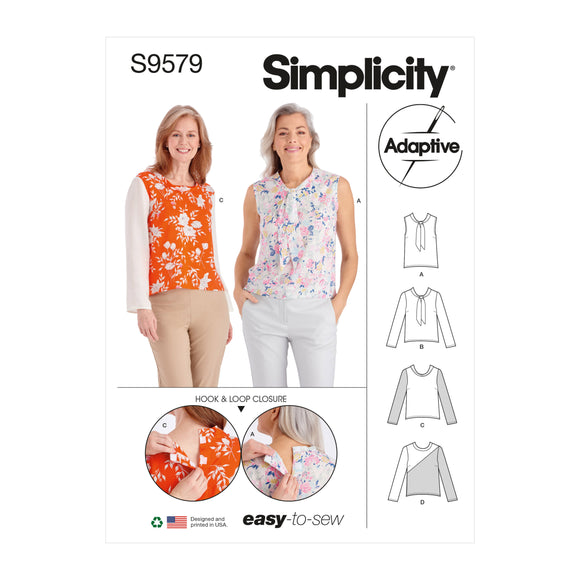9579 Ladies Adaptive Tops