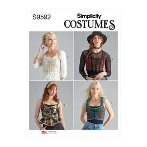 9592 Ladies Corsets