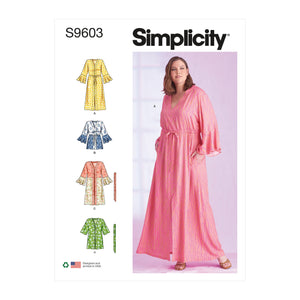 9603 Women's Caftans and Wraps