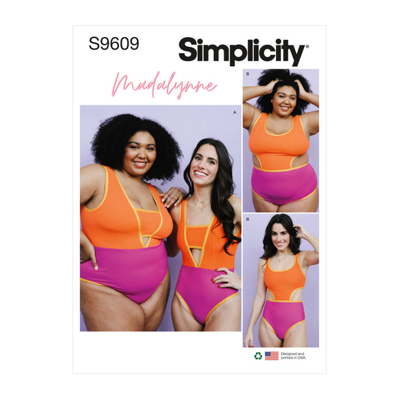 9609 Ladies and Women's Swimsuits