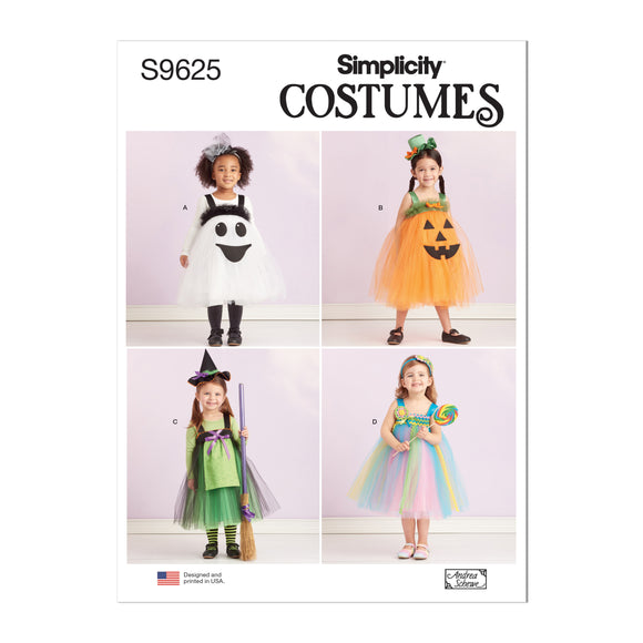 9625 Toddlers' Tulle Costumes