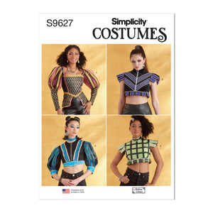 9627 Ladies Costume Tops