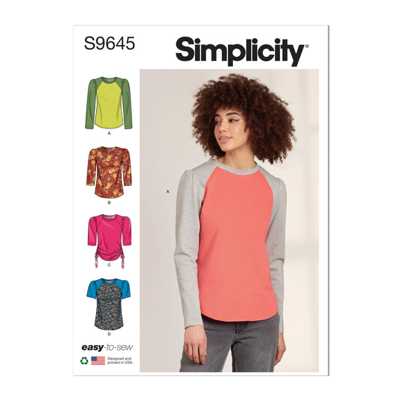 9645 Ladies Knit Tops