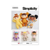 9665 Plush Dolls