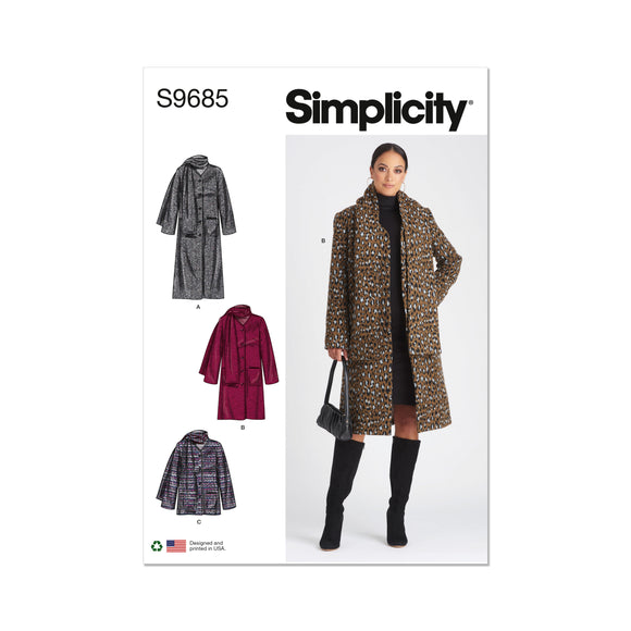 9685 Ladies Coat and Jacket