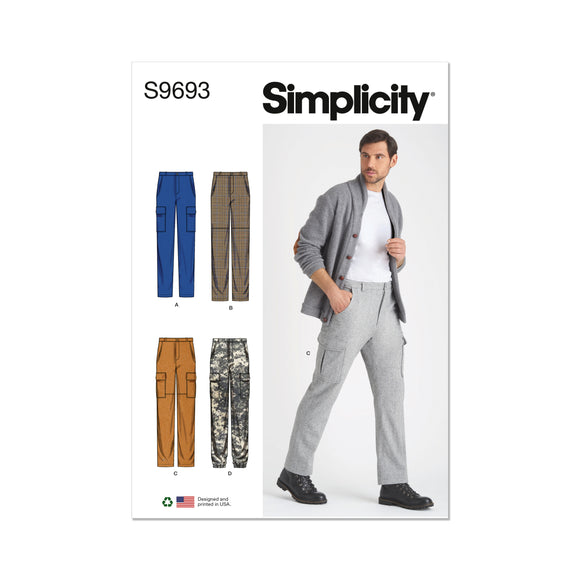 9693 Men's Cargo Trousers