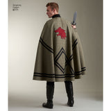 8771 Unisex Capes