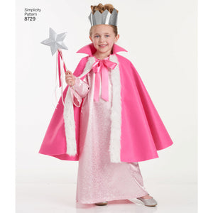 8729 Child's Cape Costumes