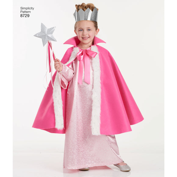 8729 Child's Cape Costumes