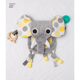 8761 Baby Sensory Blanket